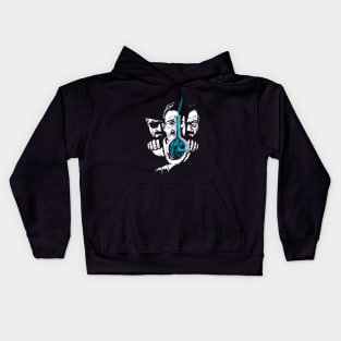 The Devil on his Shoulder Kids Hoodie